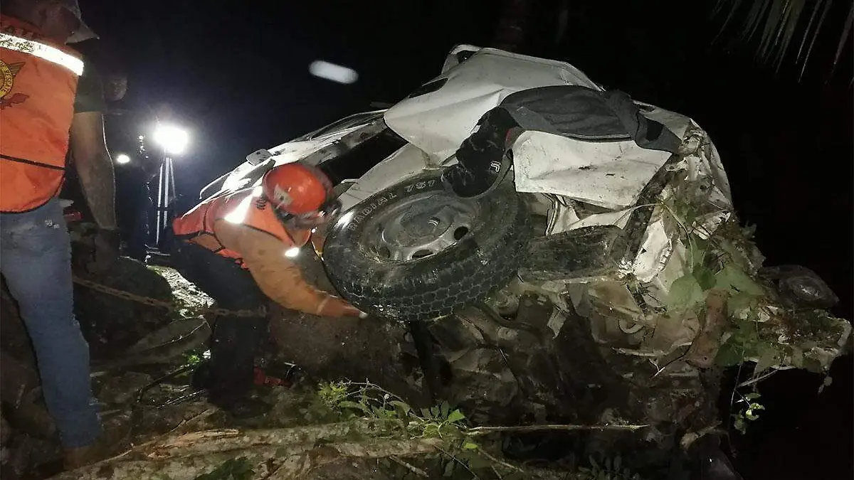 Accidente en la carretera Xalapa-Veracruz